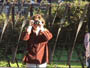 Julie taking picture